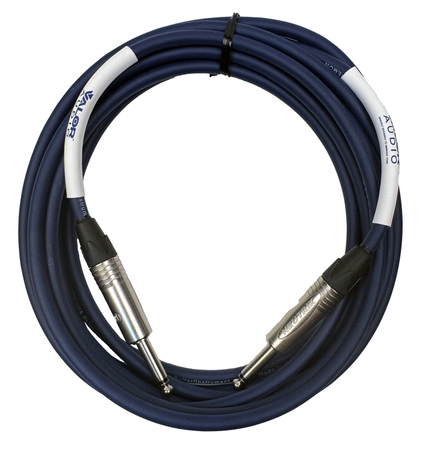 Valor Audio NOS Blue Demon Instrument Cables