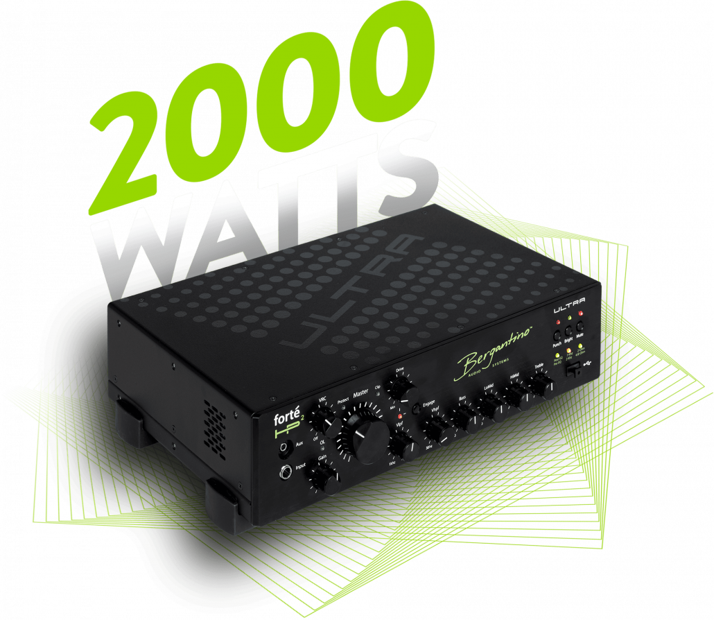 Bergantino Forte HP ULTRA Bass Amplifier