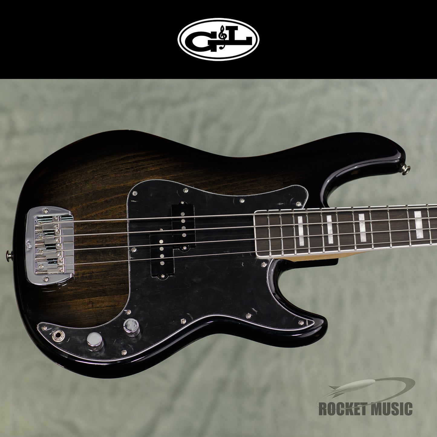 G&L LB-100 Blackburst / Ebony