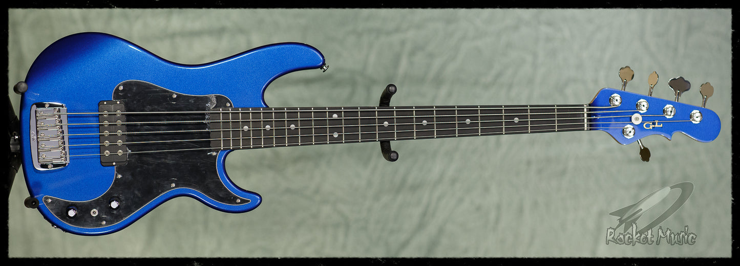 G&L Kiloton 5 Midnight Blue Metallic / Ebony