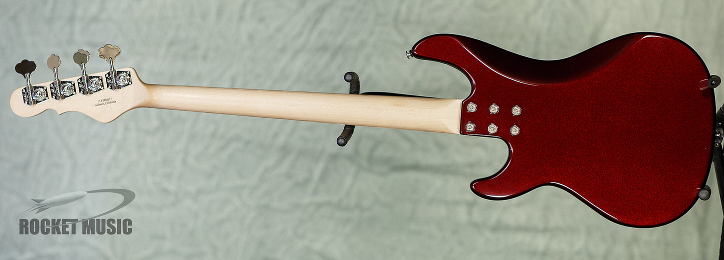 G&L SB-1 Ruby Red Metallic / Rosewood