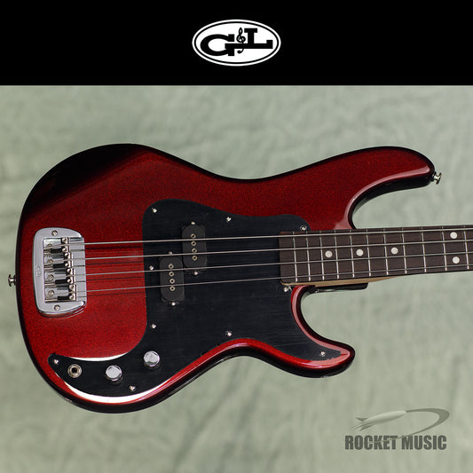 G&L SB-1 Ruby Red Metallic / Rosewood