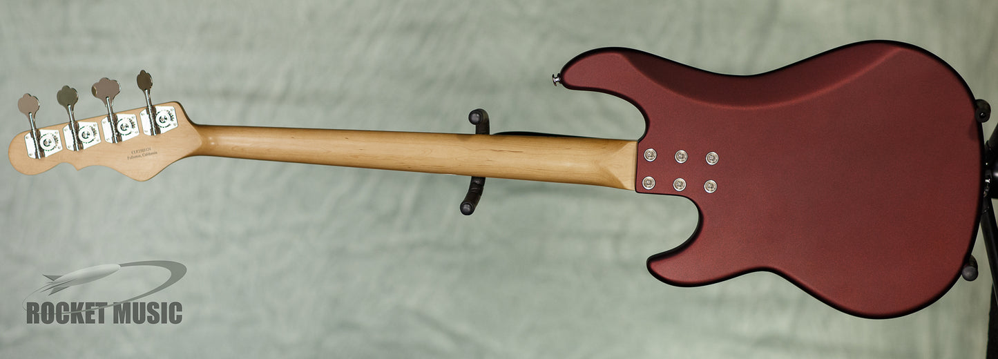 G&L LB-100 Ruby Red Metallic Frost / Maple