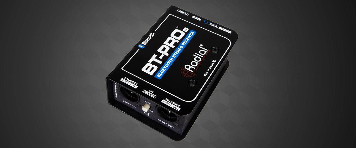 Radial BT-Pro V2 Stereo Bluetooth Direct Box