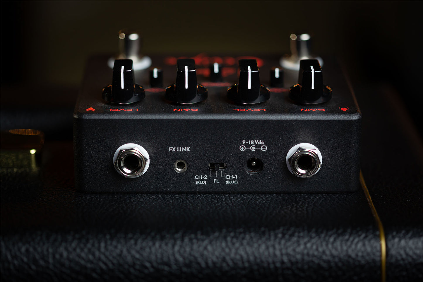 Suhr Eclipse Dual OD/Distortion Pedal, Black Edition