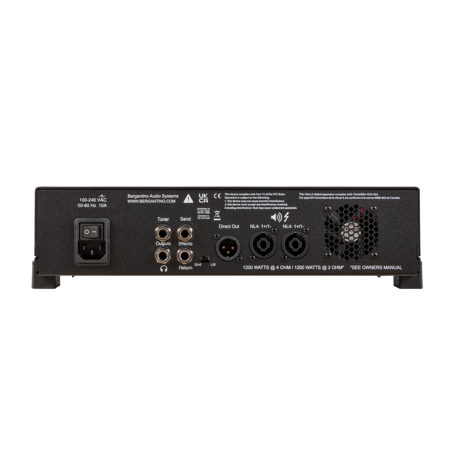 Bergantino Forte HP2 Bass Amplifier