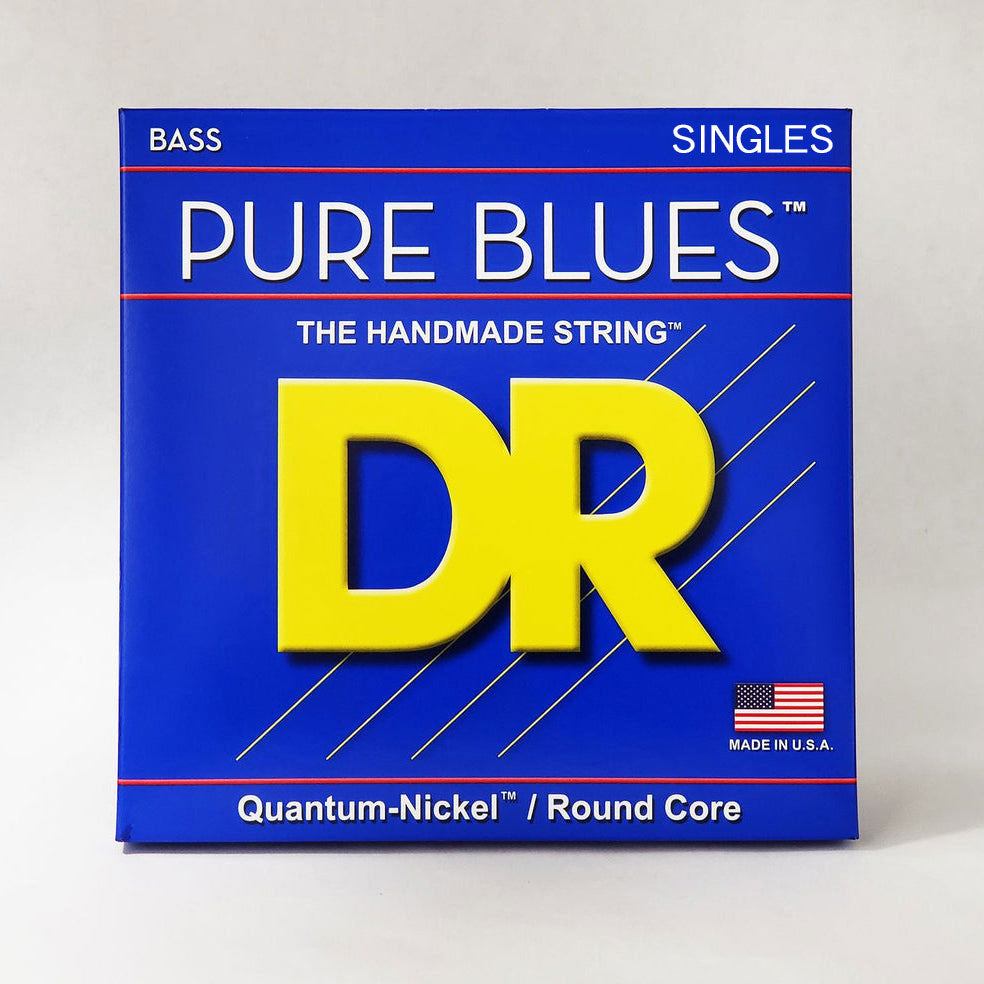 DR Pure Blues Single Bass Strings