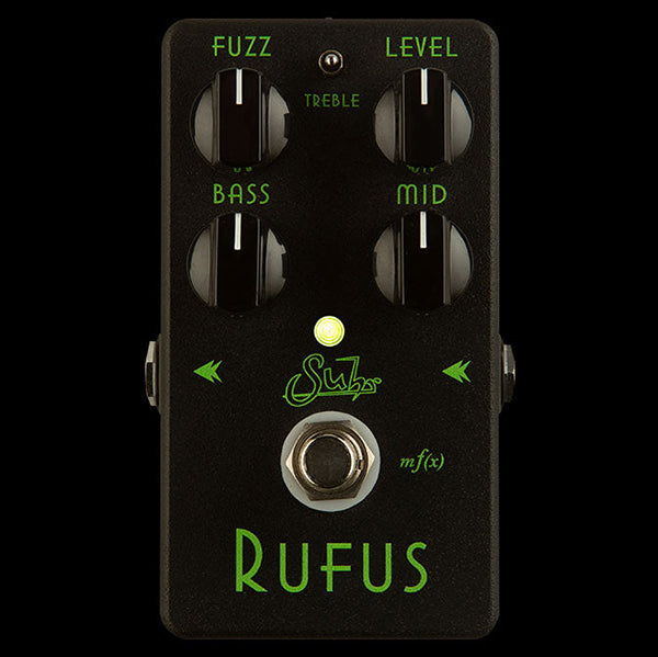 bass fuzz pedal Suhr Black Edition Rufus Fuzz Pedal