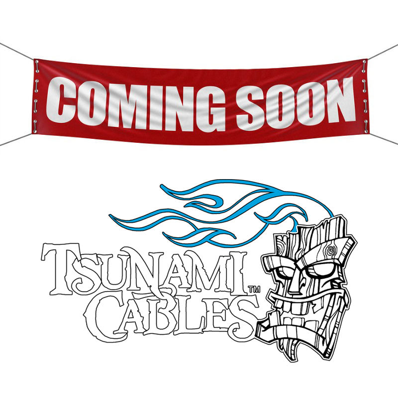 Tsunami 1/4" Instrument Cables, Black Widow