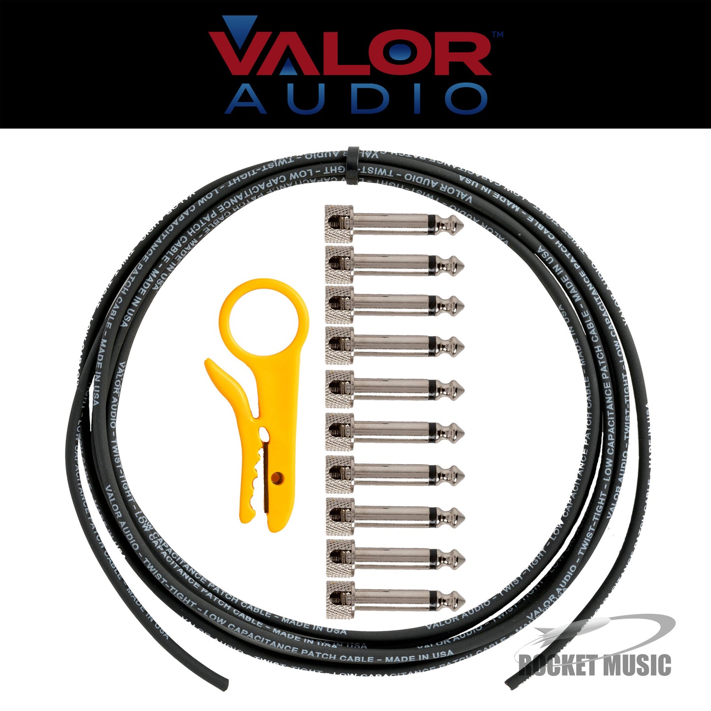 Valor Audio Twist Tight Solderless Patch Cable Kits