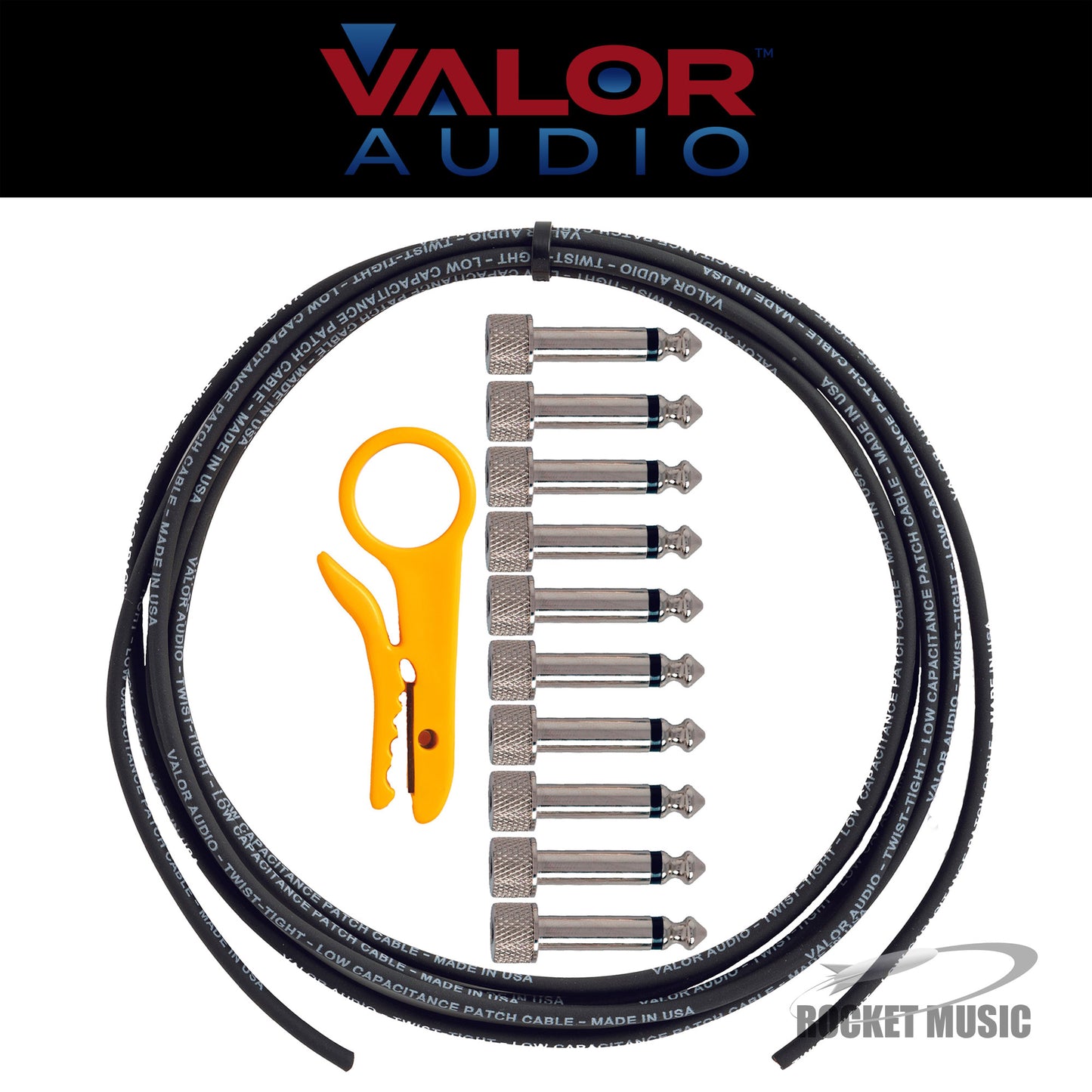 Valor Audio Twist Tight Solderless Patch Cable Kits