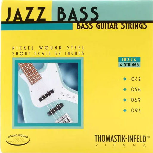 Thomastik-Infeld JR324 Jazz Rounds, 4-String Short .042-.093
