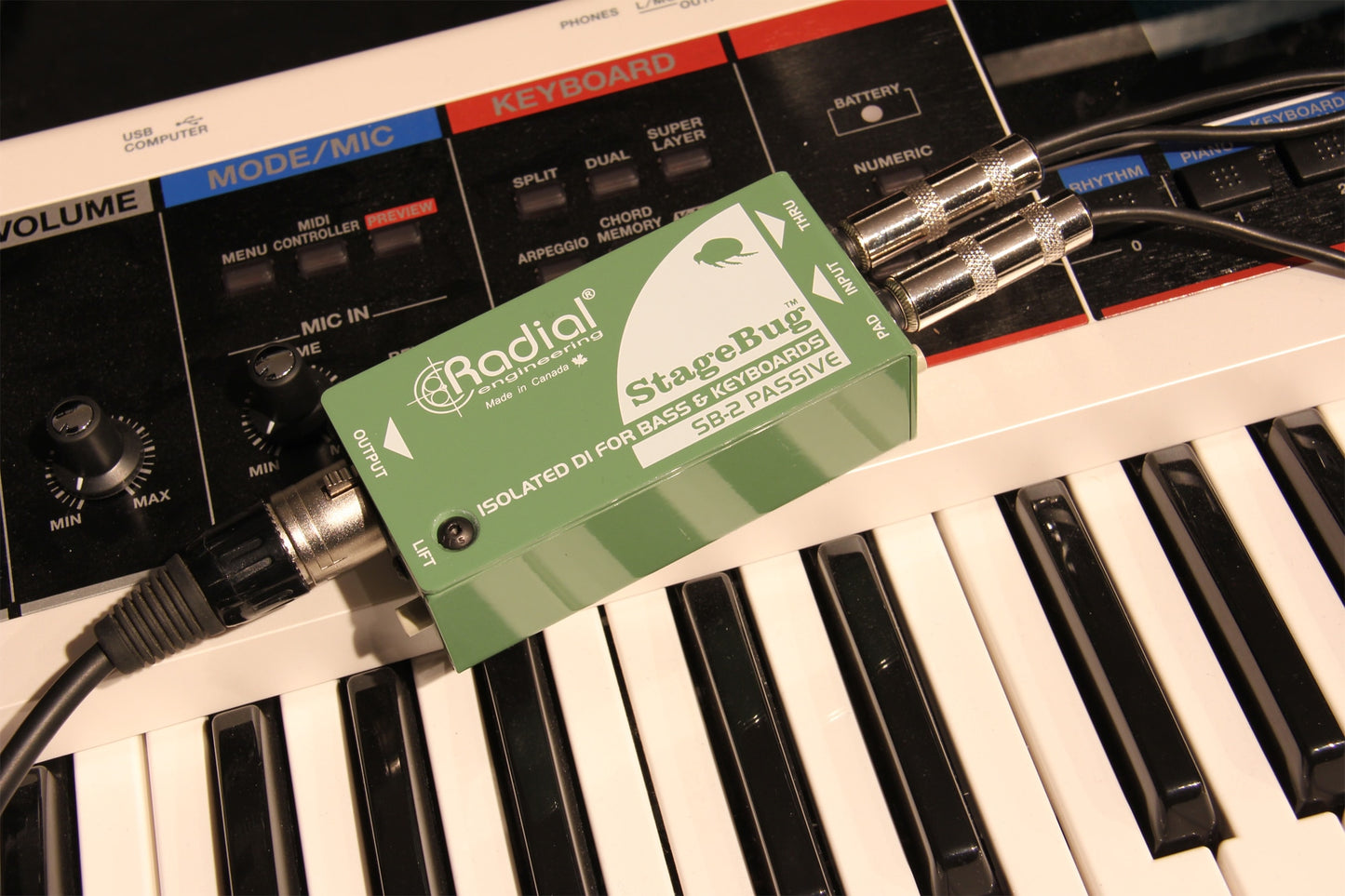 Radial StageBug SB-2 Compact Mono Passive Direct Box