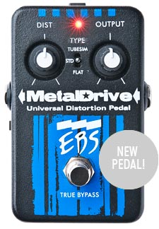 metal overdrive pedal EBS Pedal MT Metal Drive Distortion