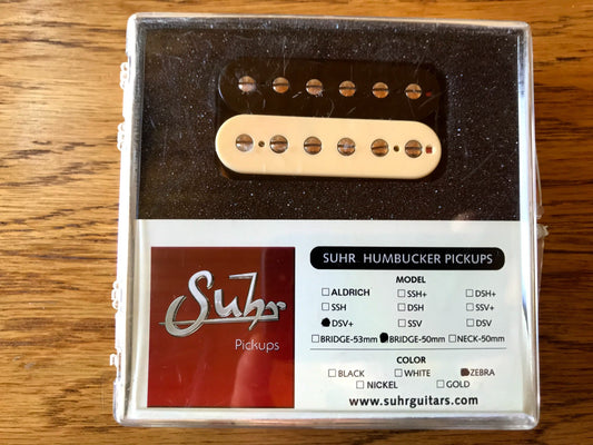 Suhr DSV+ Pickup - Bridge 50mm, Zebra