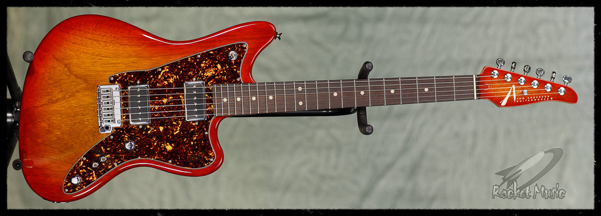 Anderson Raven Superbird Trans Amber To Cherry Burst
