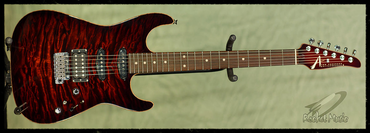 Anderson Drop Top Shorty Burnished Orange Burst