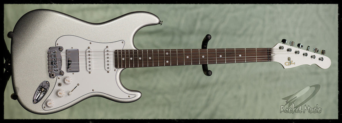 G&L Legacy HSS Silver Met RW