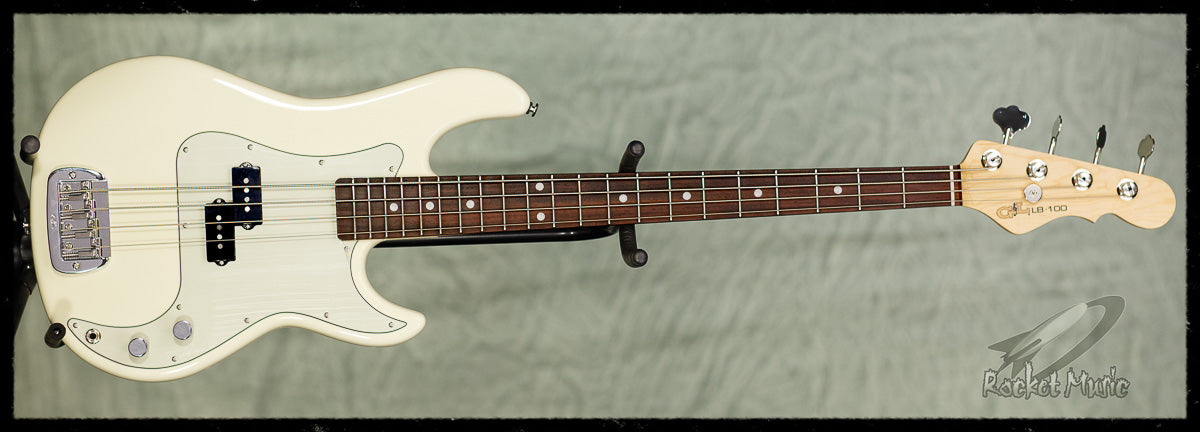 G&L LB-100 Vintage White Indian Rosewood #12 Neck