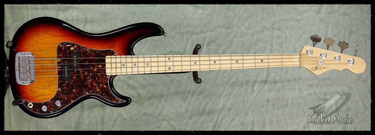 G&L SB-1 3-Tone Sunburst Maple