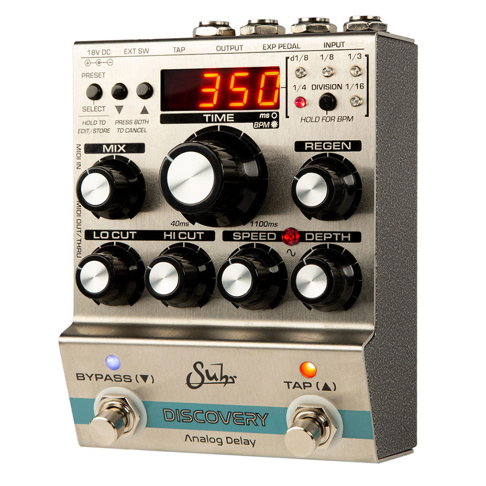 delay pedal with bpm Suhr Discovery Analog Delay Pedal
