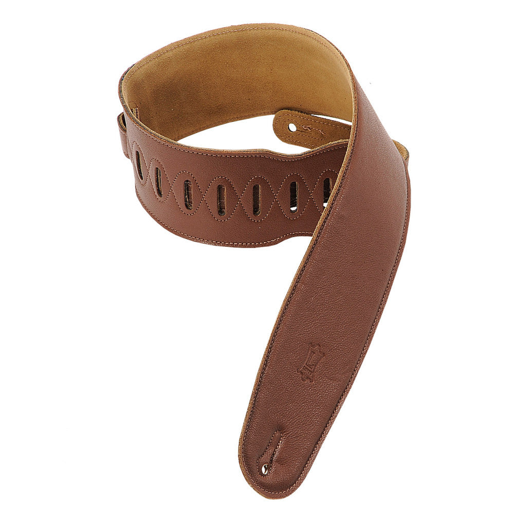 Levy's M4GF-BRN 3.5" Garment Leather Strap, Brown