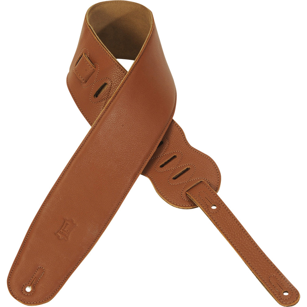 Levy's M4GF-TAN 3.5" Garment Leather Strap, Tan