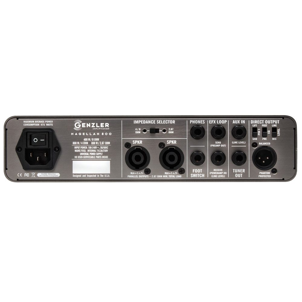 Genzler MG-800 Magellan Bass Amplifier