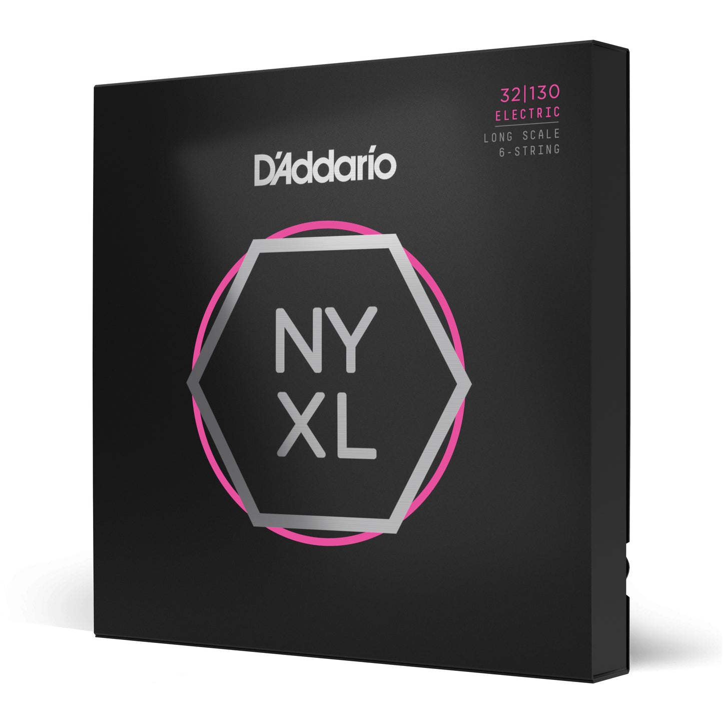 D'Addario NYXL32130 Nickel Wound Bass Guitar Strings, Regular Light 6-String, 32-130, Long Scale