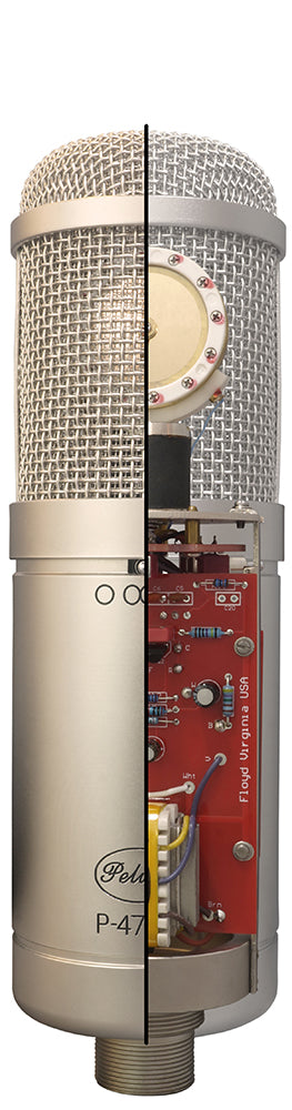 Peluso P-47 SS Large Diaphragm Condenser Solid State Microphone
