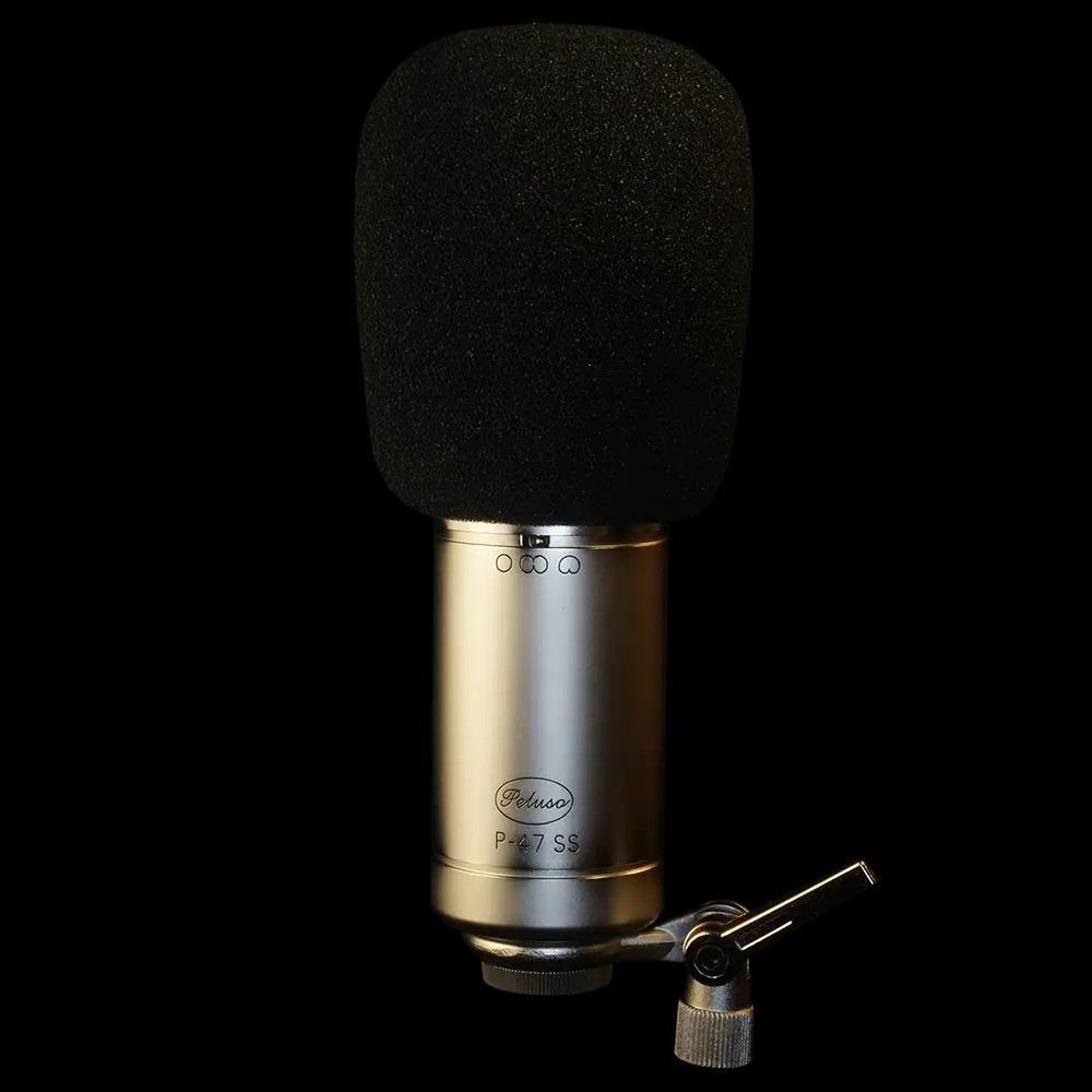 Peluso P-47 SS Large Diaphragm Condenser Solid State Microphone