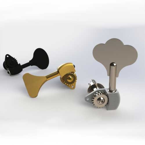 Hipshot HB6 USA Ultralite Bass Tuning Machine 3/8"