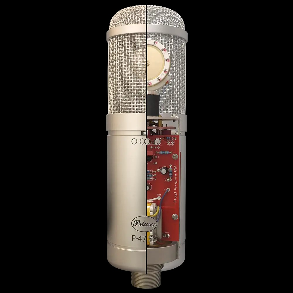 Peluso P-47 SS Large Diaphragm Condenser Solid State Microphone