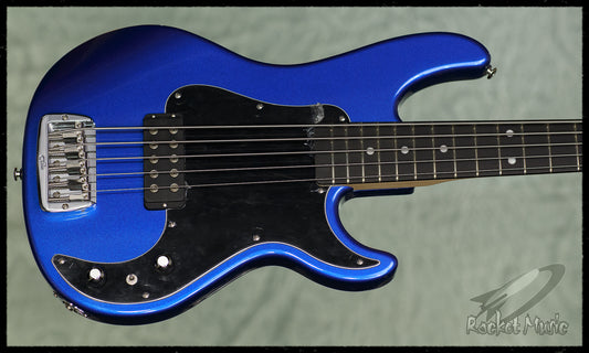 G&L Kiloton 5 Midnight Blue Metallic / Ebony