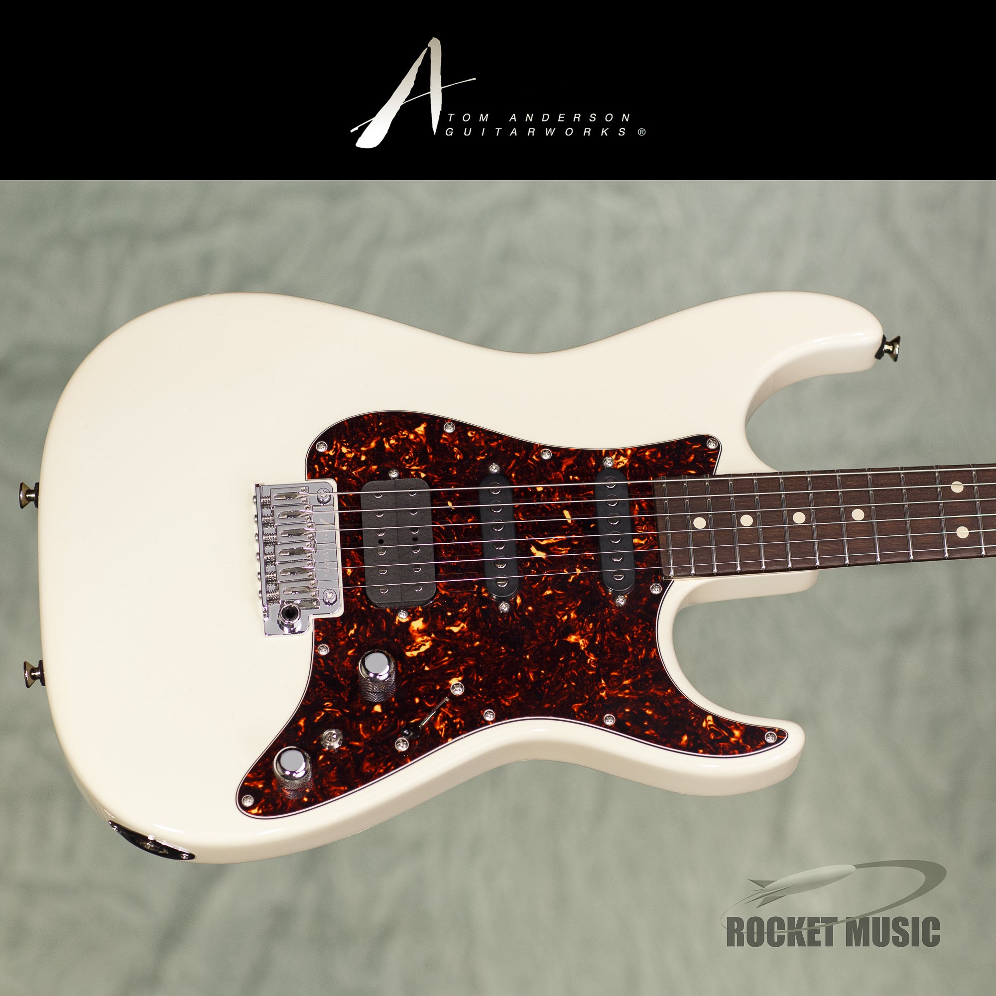 Anderson The Classic Olympic White / Rosewood – RocketMusic