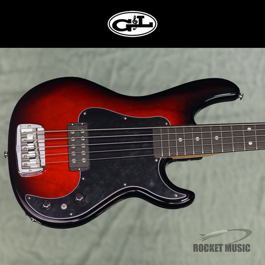 G&L Kiloton 5 Redburst / Ebony