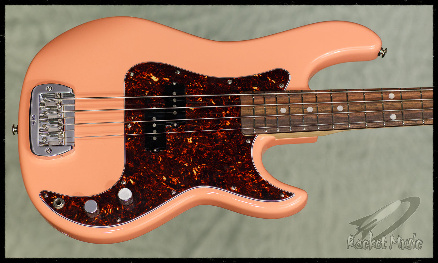 G&L LB-100 Coral Sunset / Indian Rosewood