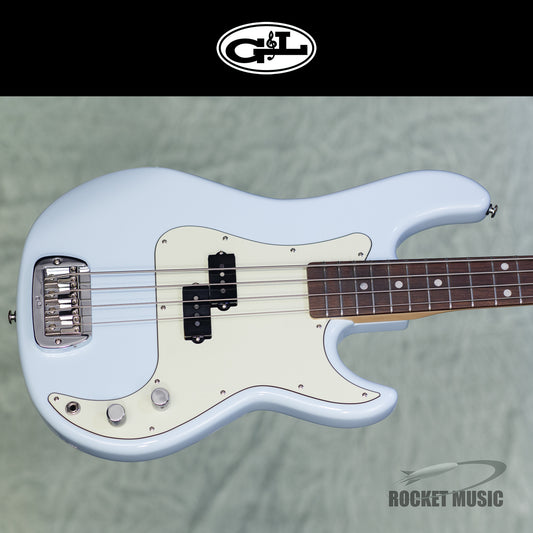 G&L LB-100 Sonic Blue / Indian Rosewood