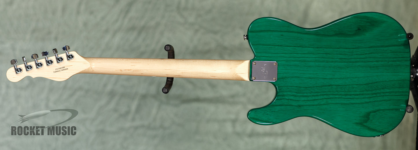 G&L ASAT Special Clear Forest Green / Maple