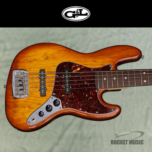 G&L JB-5 Old School Tobacco Burst / Rosewood