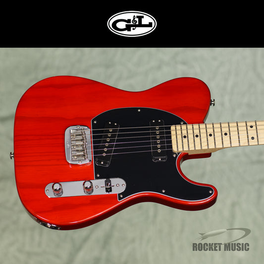 G&L ASAT Special Clear Red / Maple