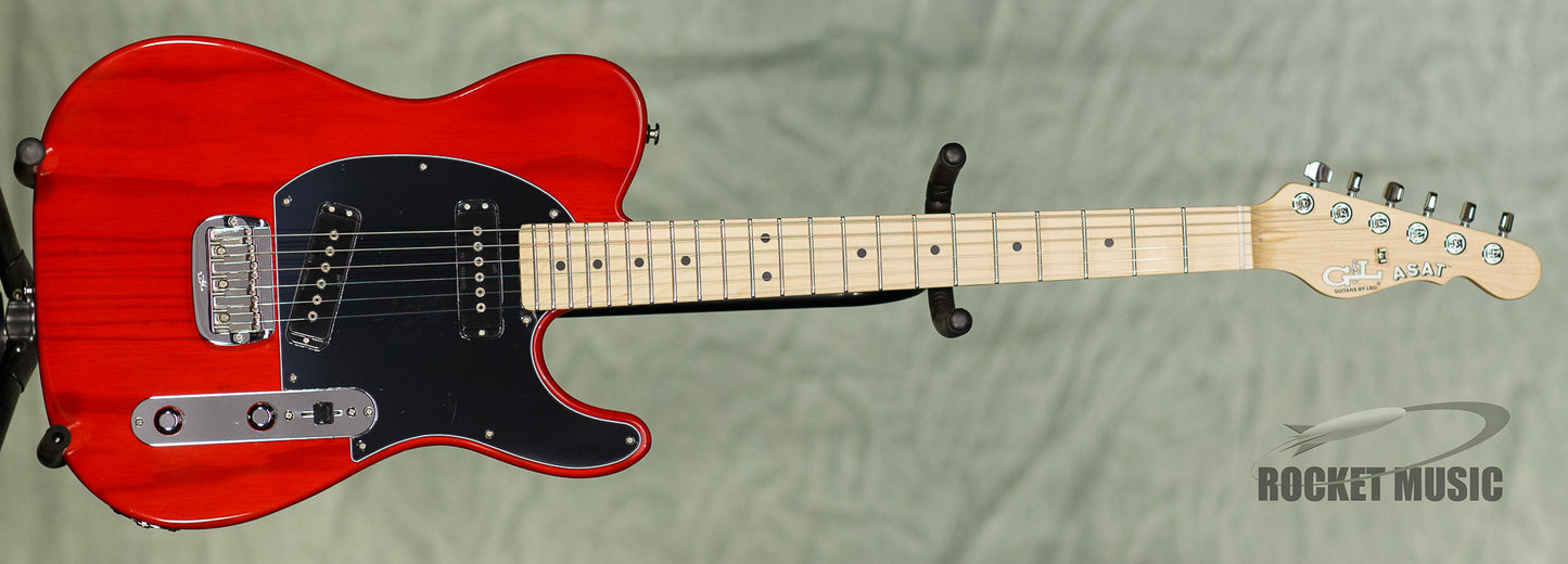 G&L ASAT Special Clear Red / Maple