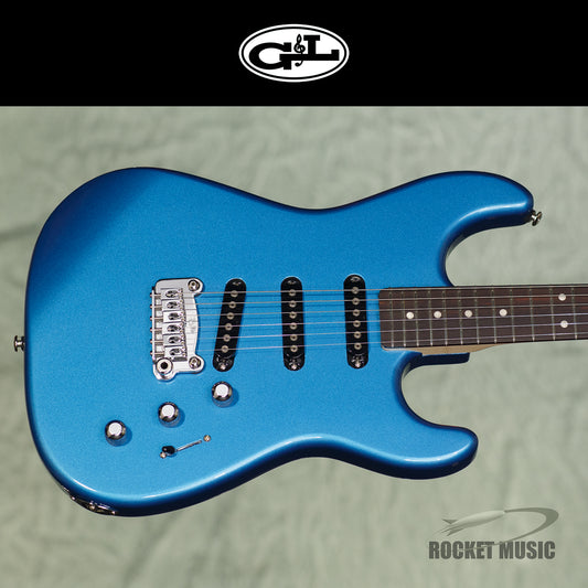 G&L S-500 RMC Lake Placid Blue / Rosewood