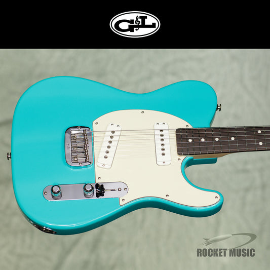 G&L ASAT Special Belair Green / Rosewood