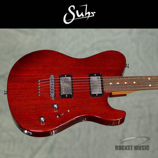 Suhr Oso Guitar, Trans Red
