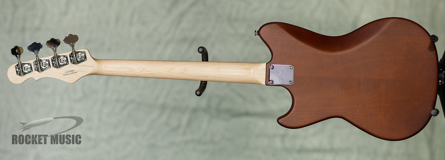 G&L Fallout Bass Whiskey Frost / Ebony