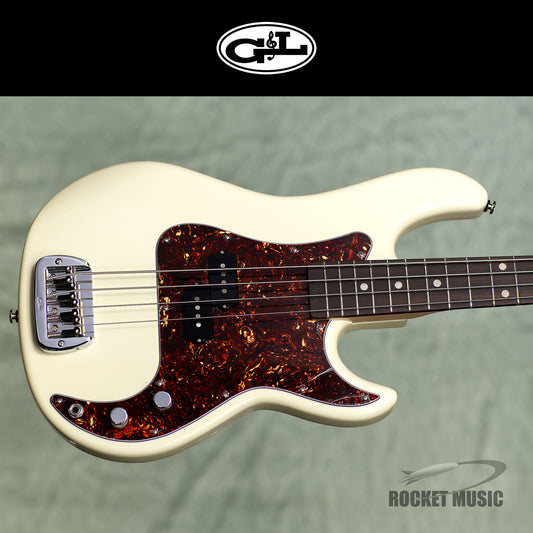 G&L LB-100 Vintage White / Rosewood