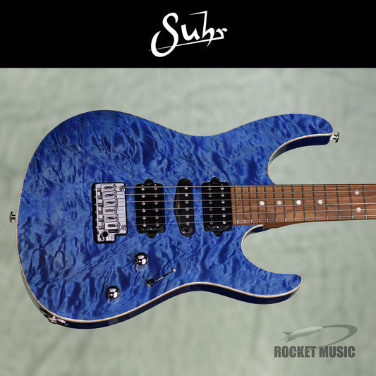 Suhr Modern Trans Blue / Pau Ferro