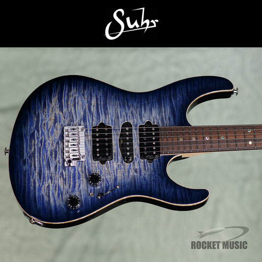 Suhr Modern Faded Trans Whale Blue Burst / Rosewood