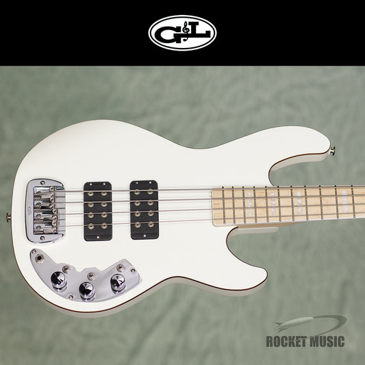 G&L Custom Shop CLF L-2000 Alpine White Frost / Maple